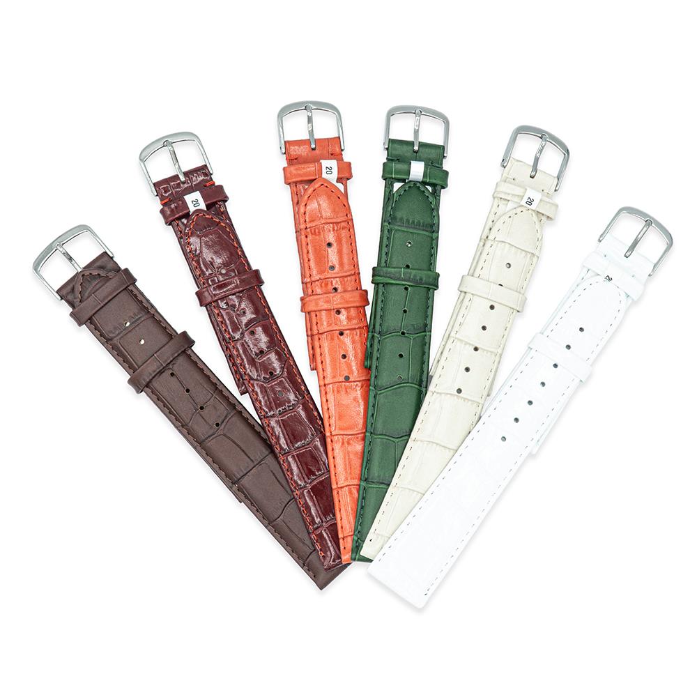 Watchmakers Leather straps: Leather bracelets with print